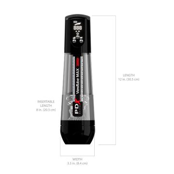 Automatische Masturbator Viewtube Max View - Zwart