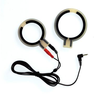 Rimba Electro Sex Siliconen Cock Ringen, Bi-Polair