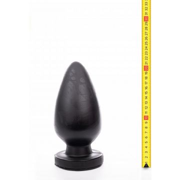 Buttplug Egg - Black - 21,5 cm