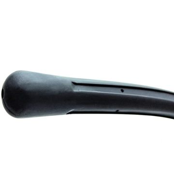 Siliconen Anaal Douche Powershot Nozzle - Zwart