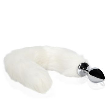 Metalen Buttplug Met Vossenstaart - Wit-metalen-buttplug-met-vossenstaart-wit.jpg