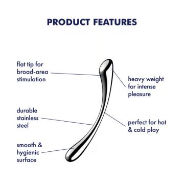 Satisfyer RVS G-Spot Dildo - Cosmic Crest 1