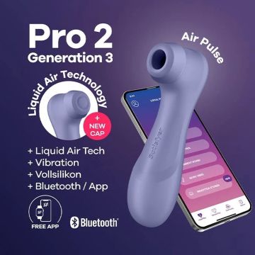 Satisfyer - Pro 2 Generation 3 (Met App Control) - Lila