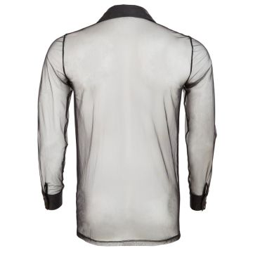 Doorzichtig Herenshirt