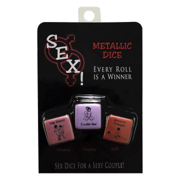 Dobbelstenen Sex! Metallic Dice