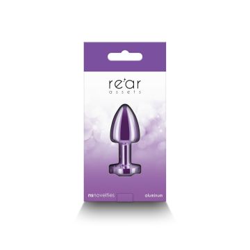 Buttplug Rear Assets Petite Paars