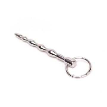 Kiotos Metalen Penisplug Deluxe Zilver - 13.5 cm