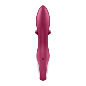 Satisfyer Embrace Me Rabbit Vibrator - Berry