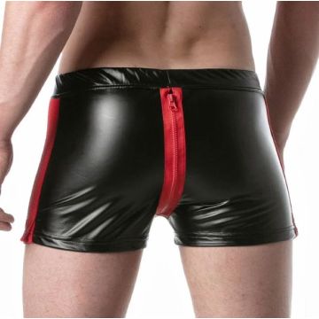 Leader Menswear Brut Zipper Shorts - Rood