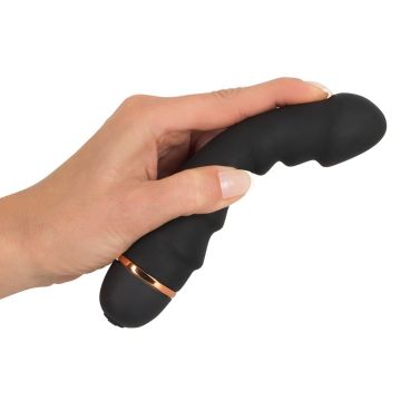 Buigzame Vibrator Bendy Ripple - Zwart