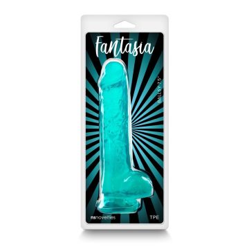 Realistische Dildo Fantasia Ballsy - Groen