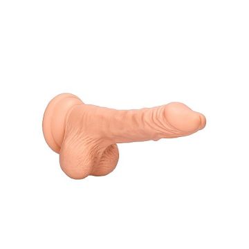 Realistische Dildo met Ballen Dong 7 Inch - Huidskleur