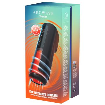Stuwende & Roterende Masturbator Thruster Arcwave