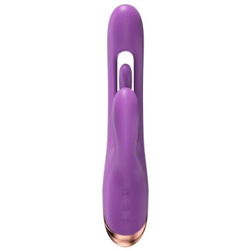She.E.O Rabbit Vibrator met G-Spot Vinger Motion - Paars