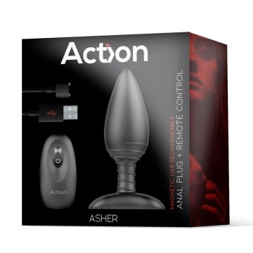 Vibrerende buttplug Action Asher