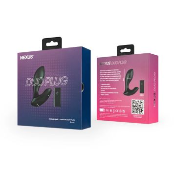 Nexus Vibrerende Buttplug Duo Plug - Small