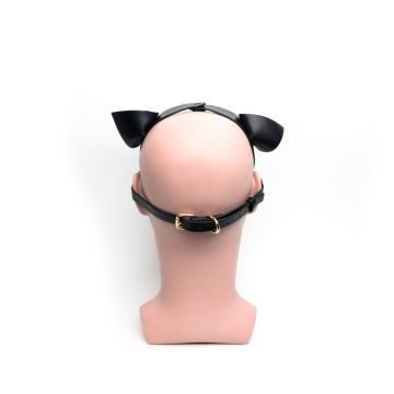 Masker Bondage Pup Hood All Black