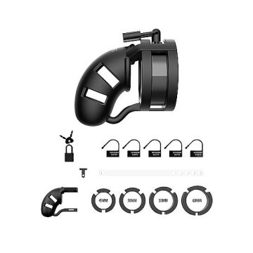 Chastity  Cage Model 18 - 3.5 - met Ballsplitter