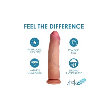 Realistische Dildo Jock Real Skin - 19.5 cm