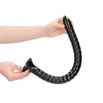 XXL Dildo Swirled Anal Snake - 54 cm