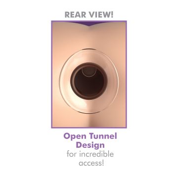 Tunnelplug Anal gaper Large - Transparant