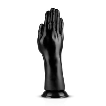 BUTTR Fisting Dildo Double Trouble Zwart - 30.7 cm