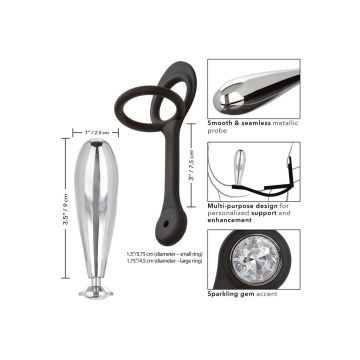 Glider Buttplug met Cockring Star Fucker