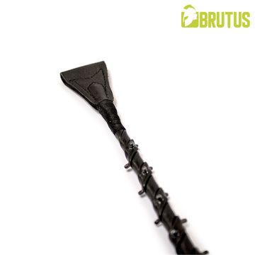 BRUTUS Leren Zweep met Spikes