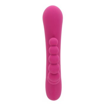 ToyJoy Rabbit Vibrator Triple Pleasure - Roze