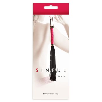 Flogger NS Novelties Sinful Whip - Roze