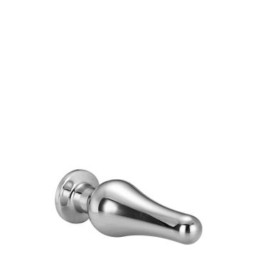 Buttplug Gleaming Love Zilver - Medium