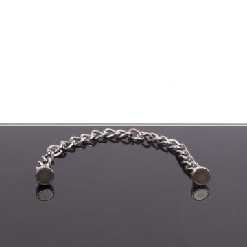 Magnetische Tepelklemmen met Ketting - RVS