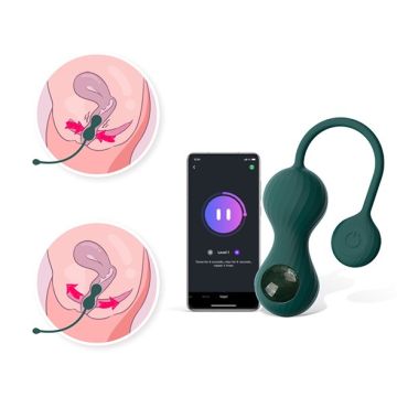 Kegel Vibrator Crystal Duo Smart