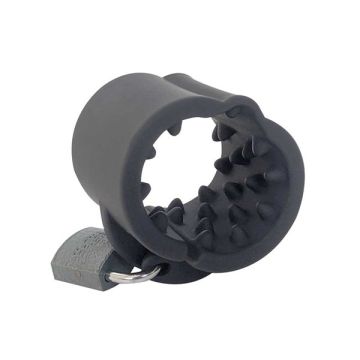 Brutus - Siliconen Ball Stretcher met Spikes