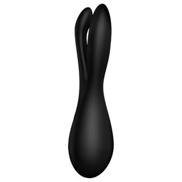 Satisfyer Threesome 2 Vibrator - Zwart