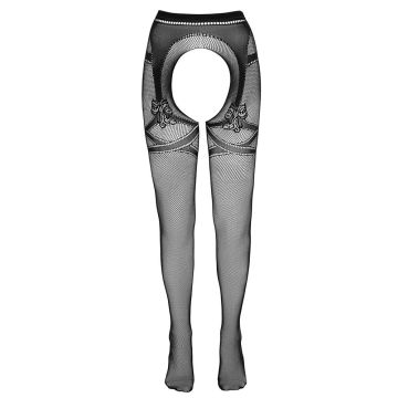 Kinky Panty Met Open Kruis Zwart