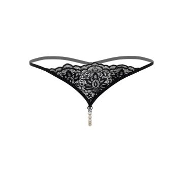 Daring Intimates Parelachtige Verleiding G-string - Zwart