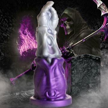 Monster Dildo Grim Reaper - Paars
