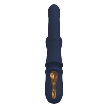 Rabbit Vibrator Iris With Sliding Bead - Blauw