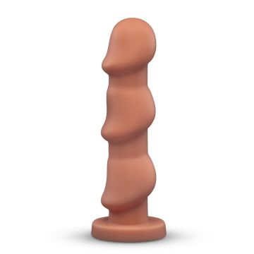 B-Vibe Multi-Bulb Dildo met Flared Base Headz - 27 cm