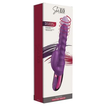 Rabbit Vibrator Swirl - Paars