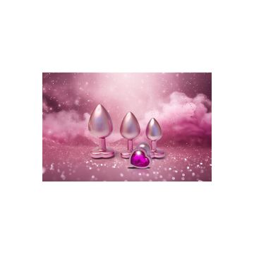 Buttplug Set Pearl Pink - Roze