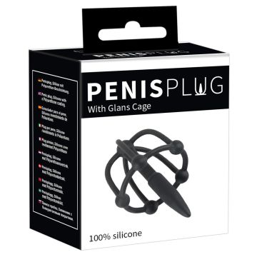 Penis Plug met Kooi