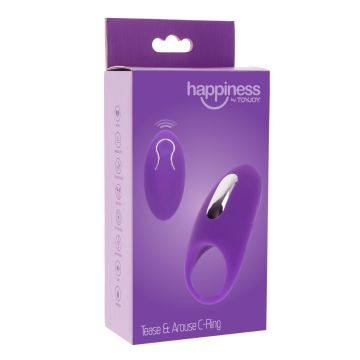Vibrerende Cockring Tease & Arouse C-Ring