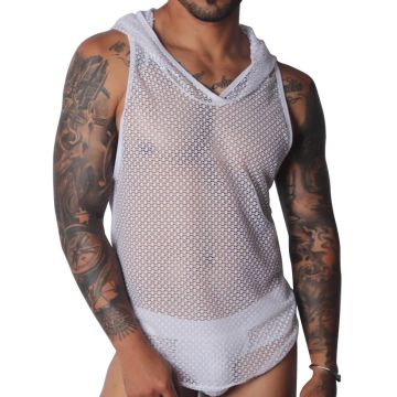Gigo Provocative Shirt Hoody - Wit