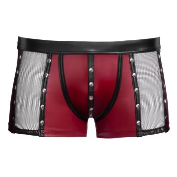 Strakke broek met Matte Look - Rood
