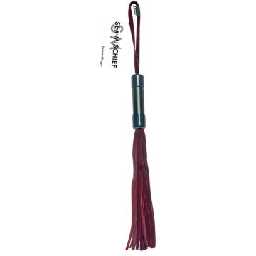 Flogger met Paarse Strengen