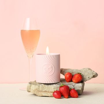High On Love Massagekaars Aardbei & Champagne