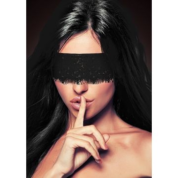Kanten Oogmasker Mystere - Zwart
