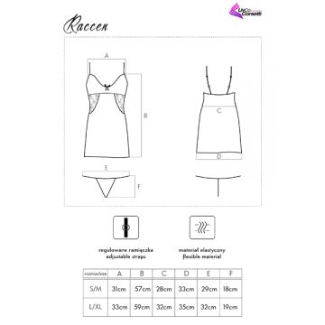 Raccen Chemise - Zwart